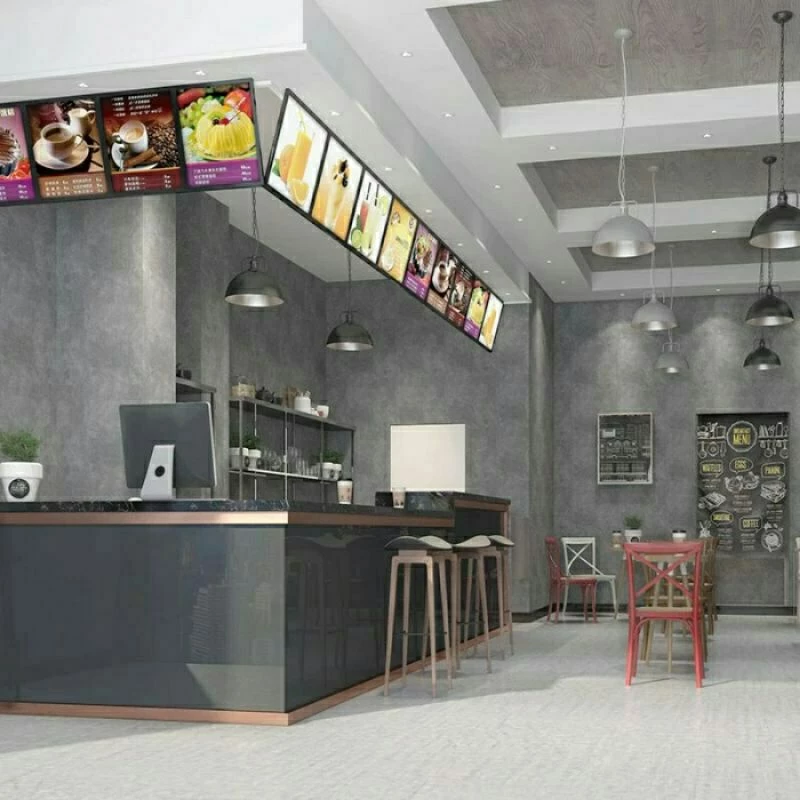 Grey Cement Wall Paper 9 to 10m X 45cm