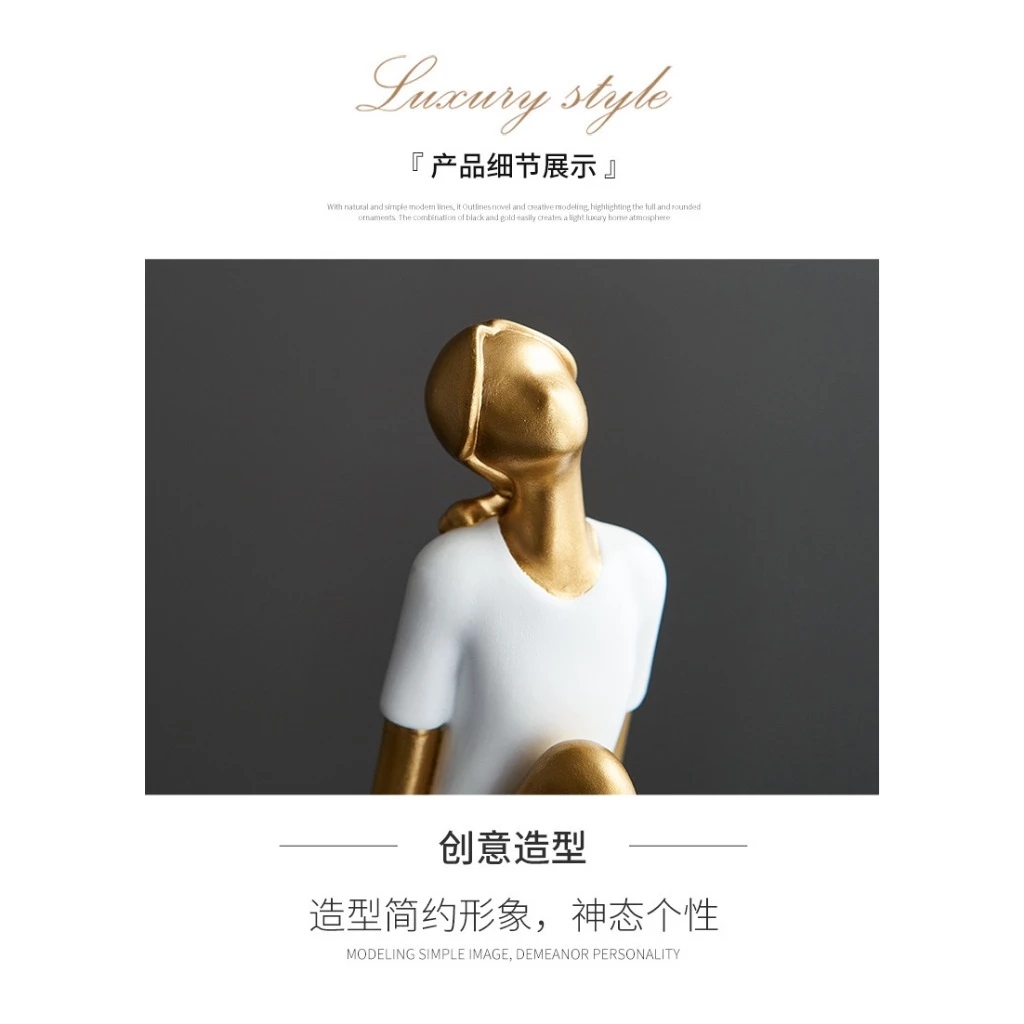 Abstract character ornaments for home,living room,TV cabinet, wine cabinet, office, study decoration