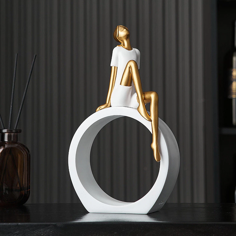 Abstract character ornaments for home,living room,TV cabinet, wine cabinet, office, study decoration