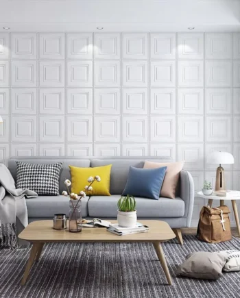 Foam wallpaper waterproof anti-collision 3d three dimensional bedroom TV background suspended ceiling wall paper dinding adhesive wall decor